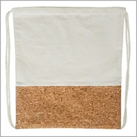 Cotton Cork Drawstring Bag