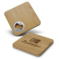Square Bamboo Opener Coaster