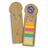 Bamboo Bookmark Ruler Sticky Notes