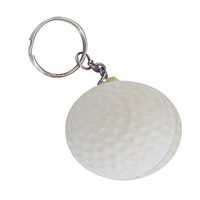 Stress Golf Ball Key Ring