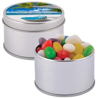 Rainbow Mini Jelly Beans - Round Tin