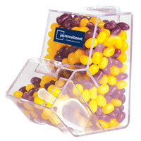 Custom Colour Jelly Beans in Dispenser