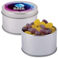 Custom Colour Jelly Beans - Round Tin